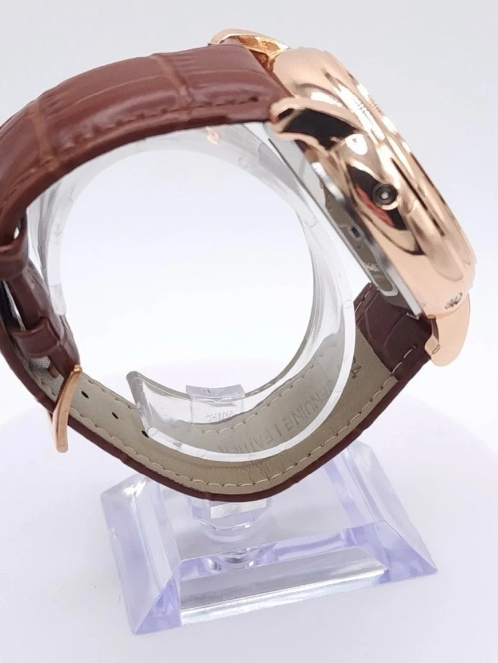 BIBI Automatic Gold Leather Watch